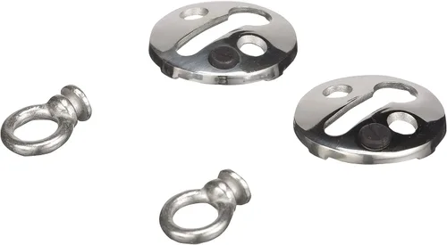 Miniatura 2 de Seachoice Cerradura de guardabarros para barco, acero inoxidable, paquete de 2