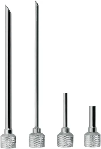 iSi Puntas de Inyector para Whippers iSi Gourmet, Juego de 4, Acero Inoxidable