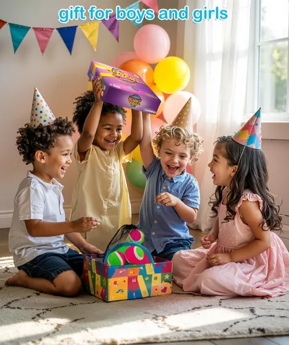 Miniatura 5 de Juguetes para Niños Pequeños Juego de Pelota de Lanzar y Atrapar Relleno de Media Navideña para Niños Pequeños, Juguetes para Niños y Niñas de 3 4 5