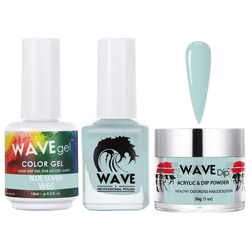Miniatura 187 de WAVEGEL - Juego de gel de remojo, laca de uñas y polvo acrílico a juego - Colección Simplicity - #P109 Blizzard