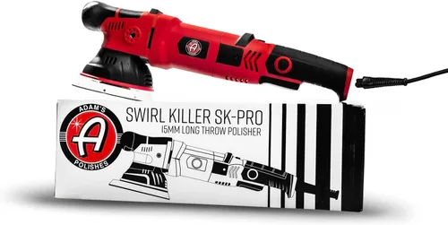 Adam's Polishes SK Pro Pulidora de coche de 0.591 in – Pulidor profesional para detalles de automóviles | Uso con pulidor de coche, compuesto de