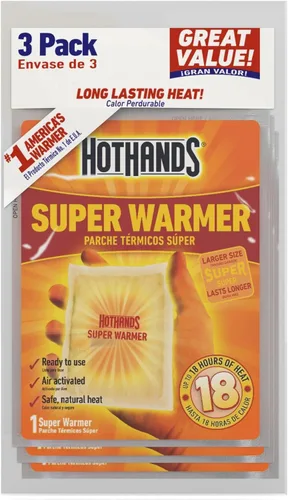 Miniatura 5 de HotHands Los supercalentadores más grandes para cuerpo y manos, 16 x 10 pulgadas, de larga duración, seguros, inodoros, activados por aire, hasta 18