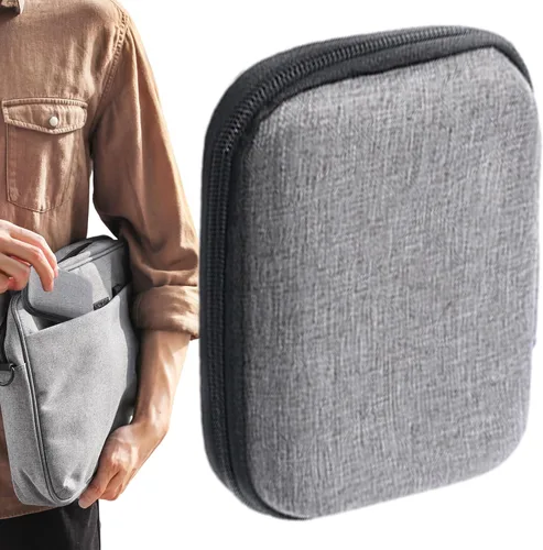 Miniatura 8 de Pequeño organizador electrónico - Bolsas organizadoras de cables electrónicos portátiles Bolsa de almacenamiento de accesorios digitales de viaje