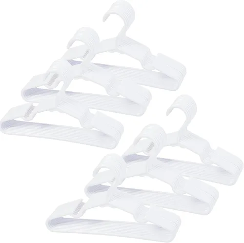Miniatura 15 de 100 perchas antideslizantes para ropa de recién nacidos, para ropa de recién nacidos, para niños, niñas y niños pequeños