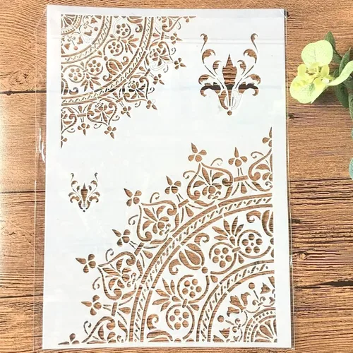 Miniatura 8 de TIAMECH Plantilla de alas reutilizables A4 para pintar, par de plantillas de capas de corazón de ala de ángel, arte de pared, muebles de madera