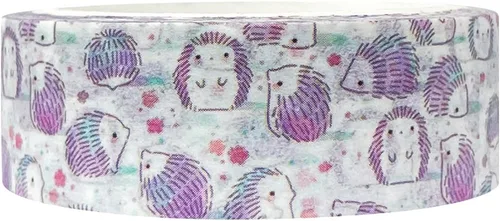 Miniatura 14 de allydrew Cinta adhesiva Washi, 0.591 in x 32.8 ft, zorros