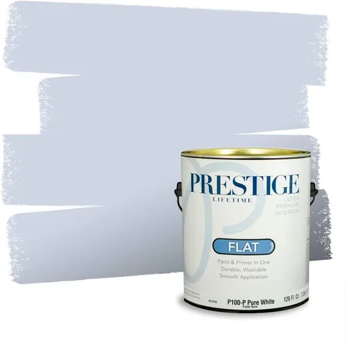 Miniatura 541 de Pintura Exterior + imprimación PRESTIGE, todo-en-uno, 1 galón, acabado mate, color comparable al Valspar* Royal Gray* VS151-Gris real