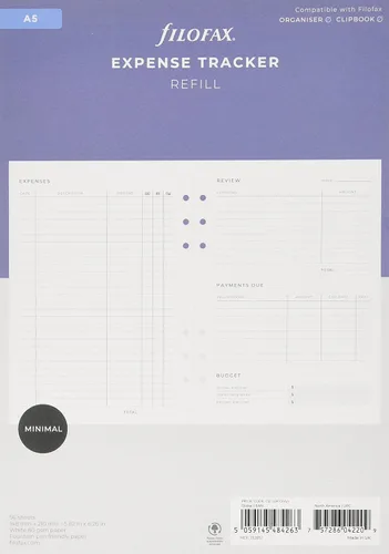 Miniatura 4 de Recambio para planificador de actividades Filofax A5 2021