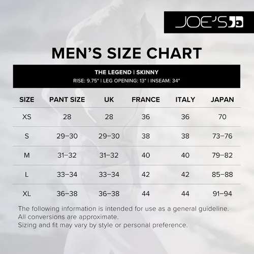 Miniatura 5 de Joe's Jeans The Legend para hombre, Negro