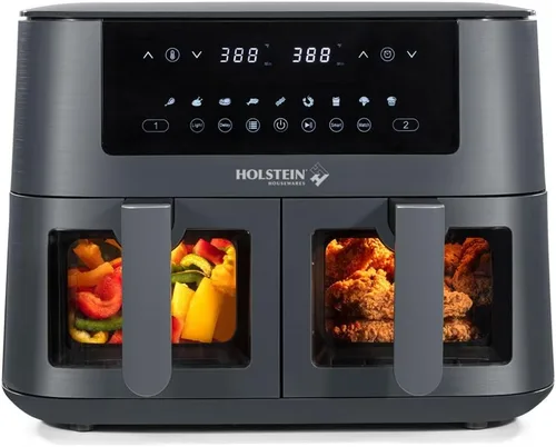 Miniatura 15 de Holstein Housewares 3.7QT Freidora de aire digital. Tecnología de aire caliente y revestimiento antiadherente libre de PFOA para usar menos aceite