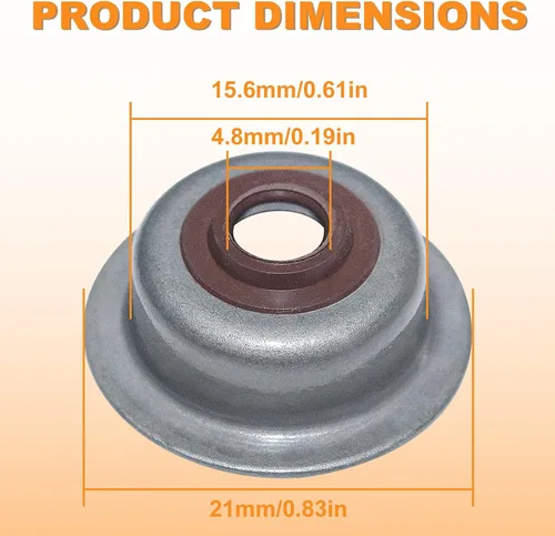 Miniatura 3 de 3 unids/lote sello de aceite de vástago de válvula para Honda GX160 GX200 GX120 168F 12209-ZH8-003 2kw 3kw 5.5-6.5hp generador de motor de gasolina