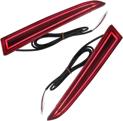 Lente roja LED freno trasero antiniebla luces reflectoras para Chevrolet Camaro Traverse 2016-2020, Pontiac G8 2008 2009, Cadillac ATS XT5
