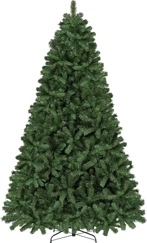 Miniatura 21 de Yaheetech - Árbol de pino artificial de Halloween negro de 4.5 pies, para decoración de fiestas en casa, oficina, fiestas, en interiores