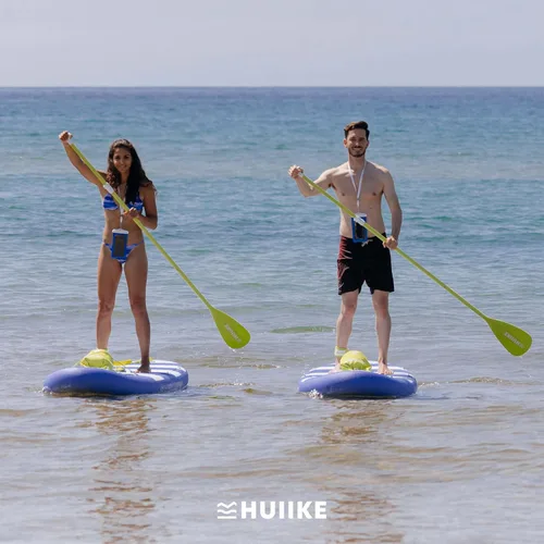 Miniatura 8 de HUIIKE Tabla de Paddle Inflable para Adultos con Accesorios Incluidos, Remo, Aletas, Bomba. Tabla de Stand Up Paddle de Gran Estabilidad