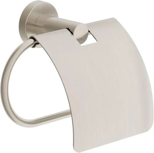 Miniatura 7 de Symmons 353TP-STN - Portarrollos de papel higiénico para montaje en pared en níquel satinado