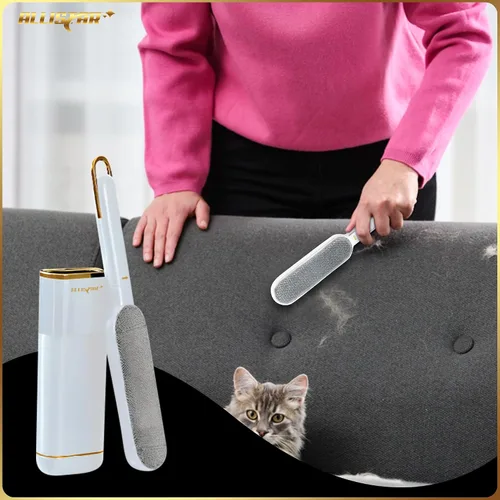 Miniatura 5 de Cepillo de pelusas, removedor de pelo de mascotas, removedor de pelusa para ropa, sofá, alfombras, asientos de automóvil. Removedor de pelo de gato.