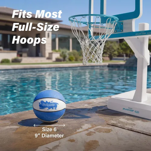 Miniatura 4 de GoSports Water Basketballs 2 Pack - Choose Between Size 3 and Size 6, Great for Swimming Pool Basketball Hoops