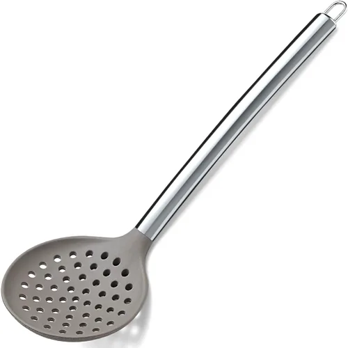 Miniatura 14 de Berglander Cucharón, Cucharón de cocina de silicona antiadherente, cucharón de sopa, cucharón de cocina cuchara de sopa para cocinar, apto