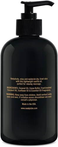 Miniatura 7 de Aceite de masaje de vainilla Nooky con aceite de coco fraccionado. 16 onzas