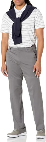 Miniatura 4 de Tienda Essentials Pantalón de golf elástico de corte clásico, para hombre (disponible en tallas grandes y altas)