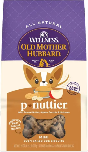 Miniatura 24 de Old Mother HubbardGalletas Classic P-NUTTERTRAS HORADAS DE PERRO CASO, PEQUEÑO, BOLSA DE 20 ORAS