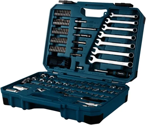Miniatura 4 de Makita E-06616 - Juego de mantenimiento (120 piezas), color azul y negro