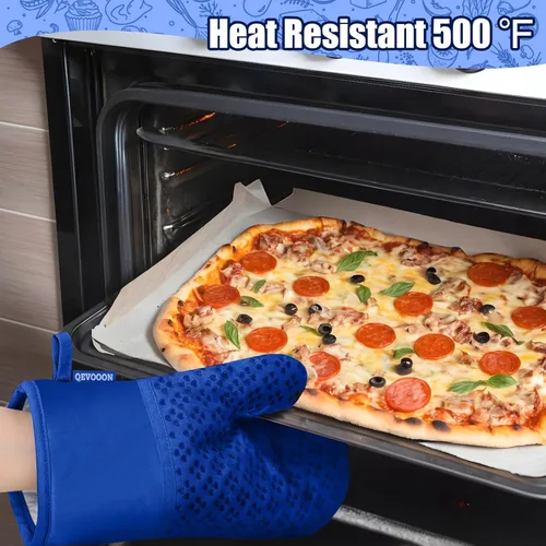 Miniatura 6 de Juego de paños de cocina y paños de cocina con guantes de horno, paños de cocina 100% algodón para cocina, manoplas de horno resistentes al calor