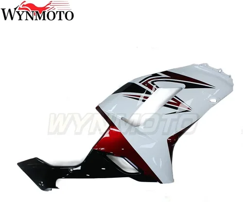 Miniatura 7 de Kit de carenado completo de plástico blanco y rojo para Kawasaki ZX6R 2007 2008 ZX636R 07 08 zx-6r 636, molde de inyección de plástico ABS