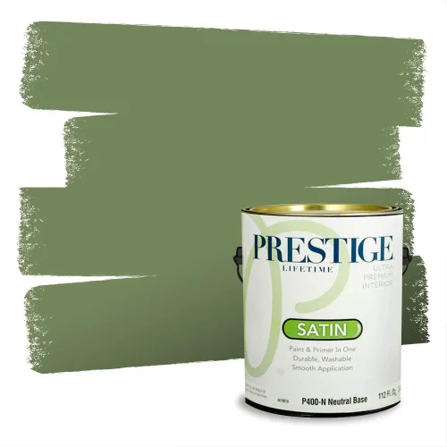 Miniatura 648 de Prestige Paints - pintura de exterior y pintura de imprimación en una, E100-T-6006-10AVP