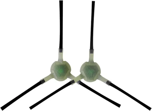 Miniatura 2 de Kit de accesorios de repuesto compatible con aspiradora Robtic EICOBOT R20, 6 cepillos laterales, 6 filtros Hepa (paquete de 12)