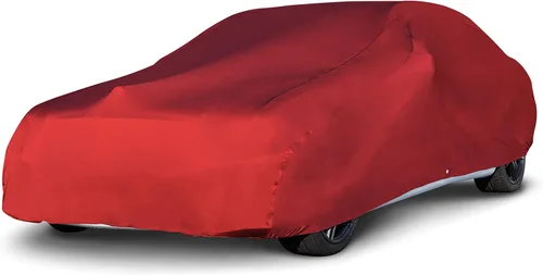 Budge - Funda elástica para coche para interior, protección premium a prueba de polvo con forro de felpa suave, funda transpirable para coche para