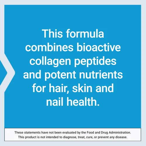 Miniatura 6 de Life Extension Fórmula de colágeno Plus para cabello, piel y uñas, promueve la salud del colágeno y la queratina, con niacina, vitamina B6, biotina