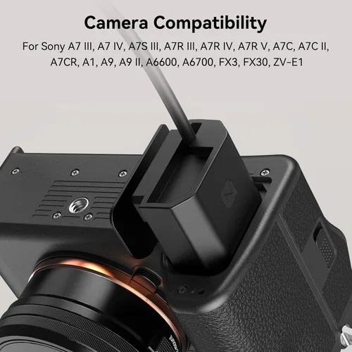 Miniatura 4 de SmallRig D-TAP - Batería ficticia para Sony NP-FZ100, adaptador de corriente de cámara para Sony FX3, FX30, A7 III, A7 IV, A7S III, A7R III, A7R IV