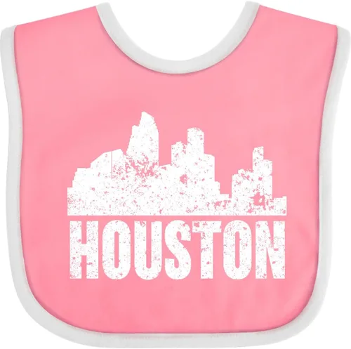 Miniatura 9 de inktastic Houston Skyline Grunge Baby Bib
