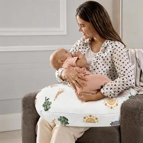 Miniatura 12 de Pea Pod Funda de almohada de lactancia, funda de almohada para mamás, suave, transpirable, tela de punto orgánico, fundas de almohada para recién