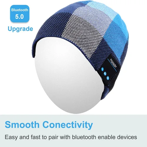 Miniatura 88 de Rotibox - Gorro inalámbrico con Bluetooth para deportes al aire libre, regalo de Navidad.