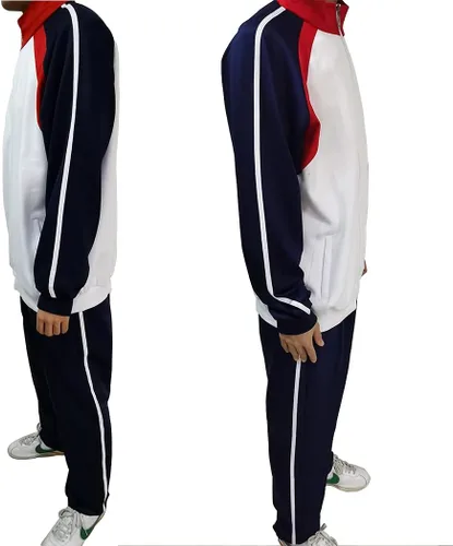 Miniatura 8 de Conjunto deportivo para correr para hombre, casual, con cremallera completa