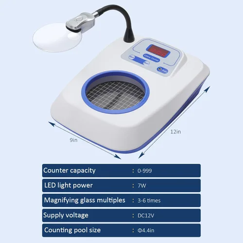 Miniatura 4 de Probador de microbiología con lupa y punta de sonda 110V