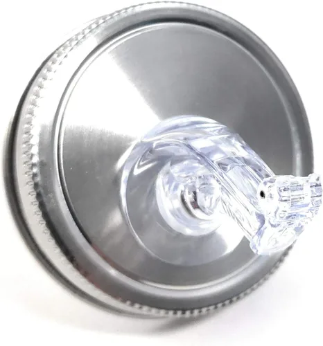 Miniatura 2 de Mason Jar Pour Spouts Stainless With Flap - Para Moonshine y Whisky - Hecho 100% en los Estados Unidos. Boquillas de tarro Mason de flujo libre que