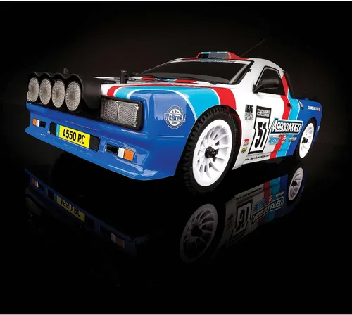 Miniatura 6 de Team Associated Apex2 Sport, A550 Rally Car RTR LiPo Combo, ASC30126C