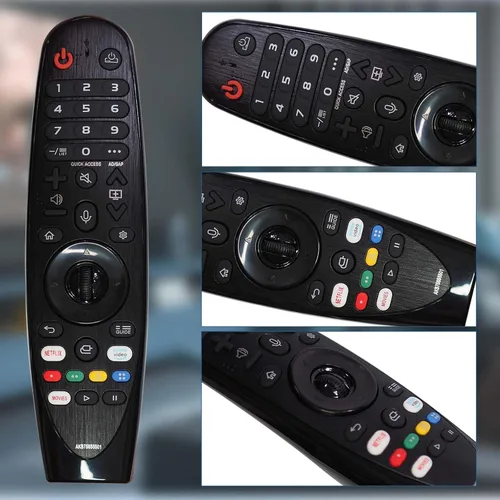 Miniatura 7 de RIVIERA Magic Remote para LG Smart ThinQ OLED Nanocell WebOS UHD TV con función de voz y puntero compatible con MR22/21/20GA MR18BA MR23/24/25GN