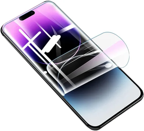 Miniatura 4 de Película protectora de hidrogel de alta sensibilidad para iPhone 11 / iPhone XR (6.1 pulgadas), 2 protectores de pantalla de TPU suave transparente