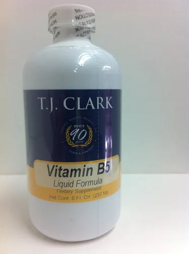 Vitamina B5 d-Calcio Pantotenato 50mg- 8oz Líquido
