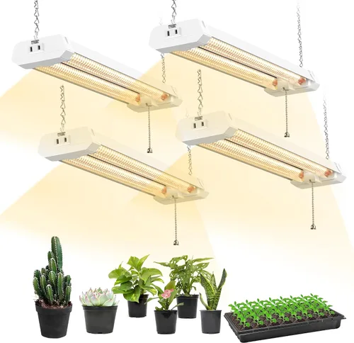 Miniatura 13 de Hlite Lámparas de cultivo de plantas ajustables de espectro completo de 16 pulgadas, luces de cultivo enlazables para plantas de interior, diseño