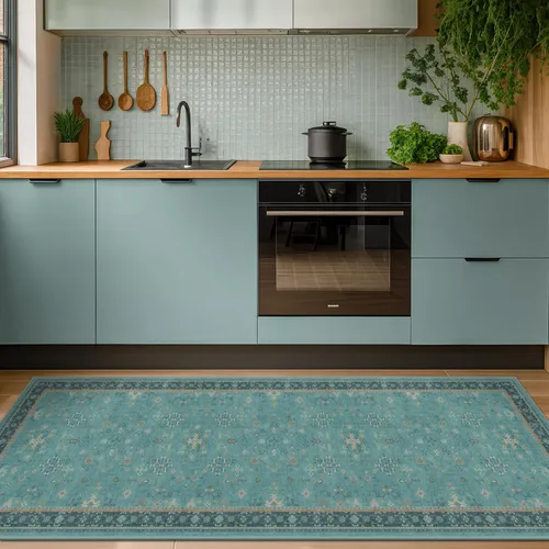 Miniatura 95 de Alfombra Boho Negra para Sala de Estar - Alfombra de Área Lavable de 10x14 Pies, Alfombras de Comedor para Debajo de la Mesa, Alfombra Suave de Pelo