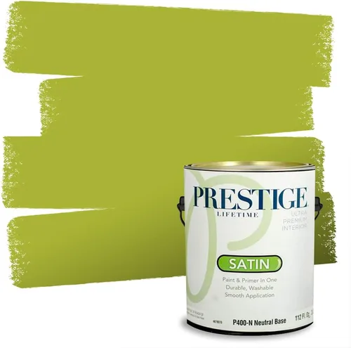 Miniatura 27 de PRESTIGE Pinturas Pintura interior e imprimación en uno, 1 galón, cáscara de huevo, aventura