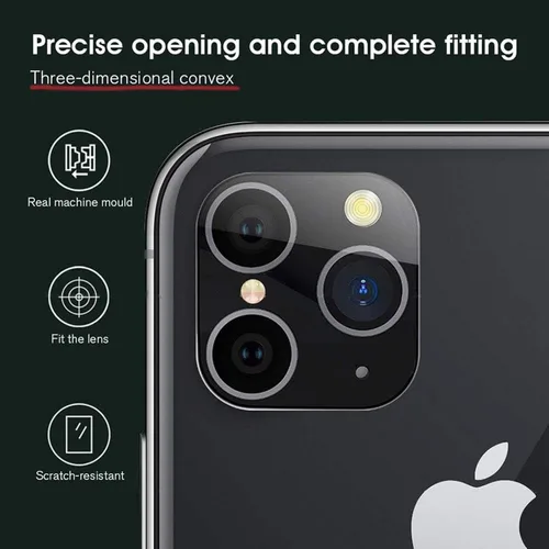 Miniatura 6 de Adhesivo para lente de iPhone XR/X Convert to iPhone 11/11 Pro/11 Pro Max, protector de lente de cámara para iPhone XR/X/XS/XS Max, cubierta