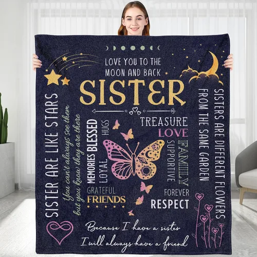 Miniatura 9 de Manta personalizada de regalo para amigos, regalos de cumpleaños para amigos, manta de franela para el día de San Valentín, graduación, regalo