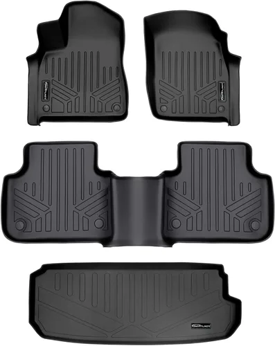 Miniatura 19 de MAXLINER Juego de alfombrillas de piso y forros de primera fila para Audi A4 / S4 Sedan / A4 Allroad 2017-2025