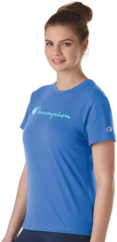 Miniatura 2 de Champion Classic - Camiseta de manga corta, diseño con texto "Left Chest Script